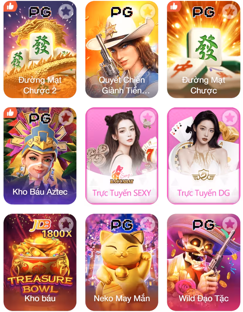 Sảnh game Hot LL8